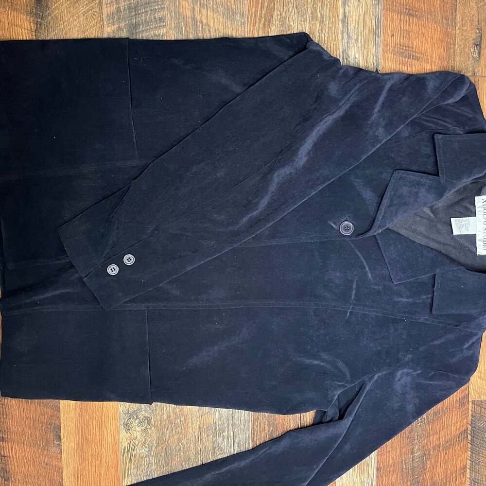 Adolfo Studio Black Blazer Jacket Career Staple Item